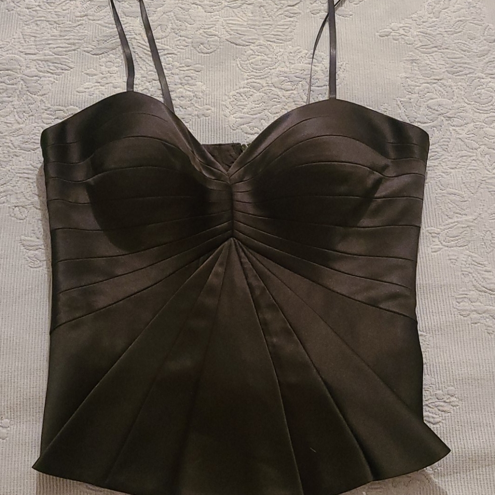 Black elegant cami